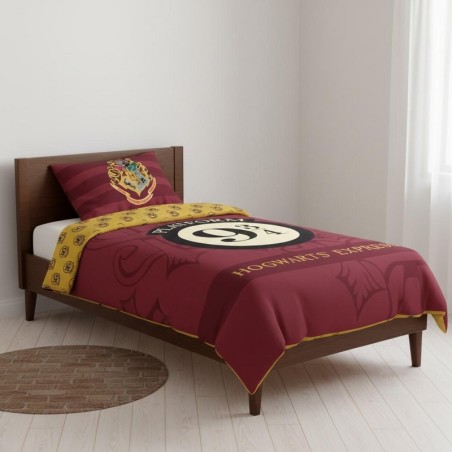Harry Potter Bettbezug - 1 Bettbezug 140x200 + 1 Kissenbezug 63x63cm