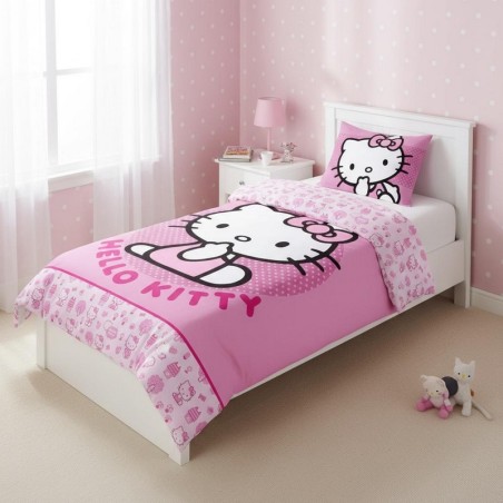 Juego de funda de colcha Hello Kitty -New discount.com