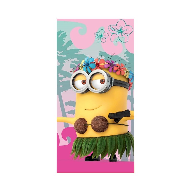 Toalla de playa de algodón Minions - 820-621 -New discount.com