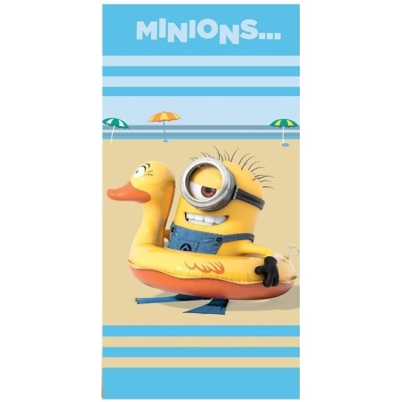 Telo mare in cotone Minions - 820-811 - New discount.com