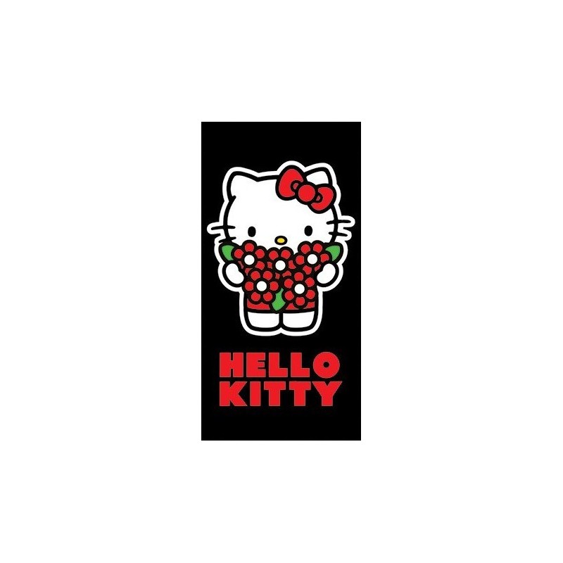 Toalla de playa de algodón Hello Kitty - 820-178 -New discount.com