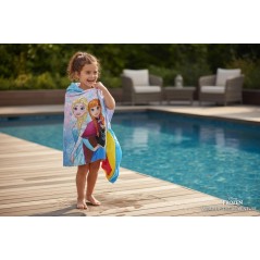 Poncho de bain La Reine des Neiges à capuche - New discount.com