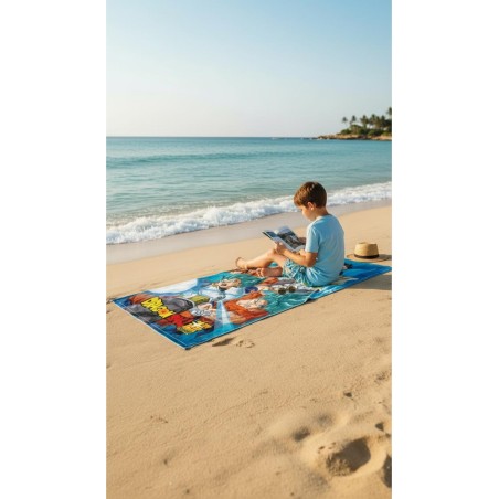 Drap de plage ou drap de bain Dragon Ball Super