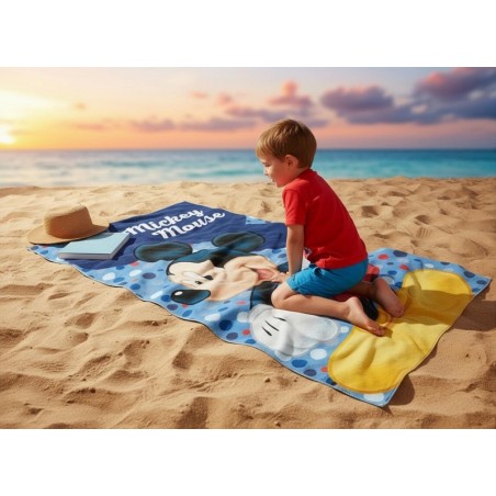Drap de plage ou Serviette de bain Mickey Disney