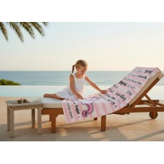 Drap de plage Licorne  En coton