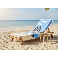 Bluey Cotton beach towel