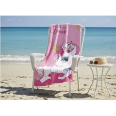 Drap de plage ou drap de bain Licorne