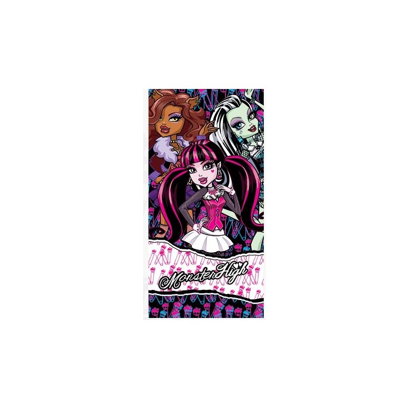 Toalla de playa de algodón gm Monster High - 820-122 -New discount.com