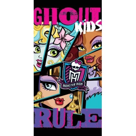 Telo mare Monster High in cotone - 820-117 - New discount.com