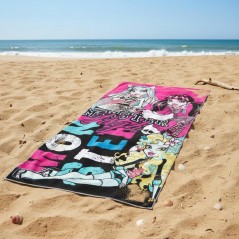 Monster High cotton beach towel - 820-116