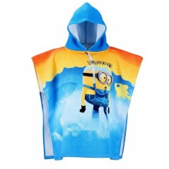 Minions poncho de baño de algodón -New discount.com