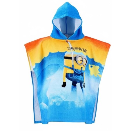 Poncho de bain coton Minions - New discount.com