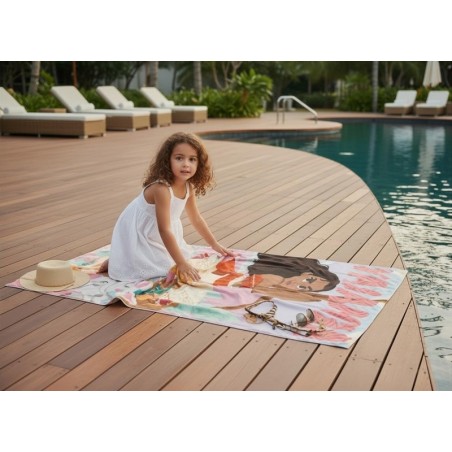 Vaiana Disney Cotton beach towel