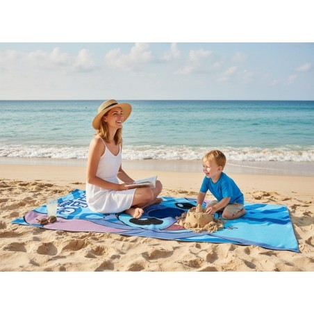 Asciugamano o telo Mare Stitch Disney cotone
