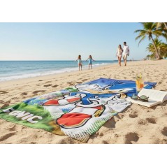 Baumwoll Sonic Strandtuch