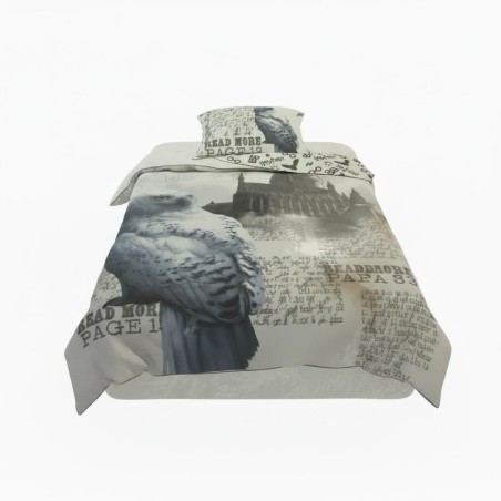 Juego de edredón Harry Potter - 1 funda de edredón 140x200 + 1 funda de almohada 63x63cm