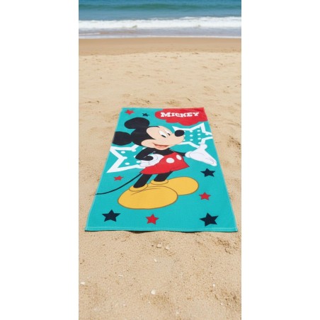 Mickey Disney toalla de playa o toalla de baño algodón