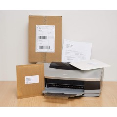 Lot de 100 A4 Feuilles de papier avec étiquette expédition intégrée...