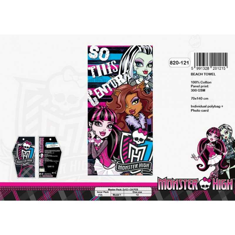 Telo mare Monster High in cotone