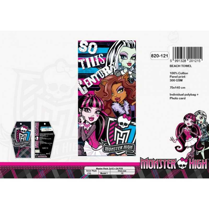 Telo mare Monster High in cotone - New discount.com