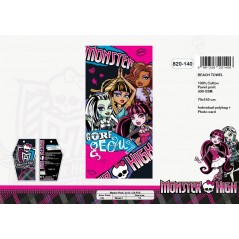 Telo mare Monster High in cotone - 820-140 - New discount.com