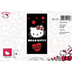 Drap de plage coton Hello Kitty - 820-179 - New discount.com