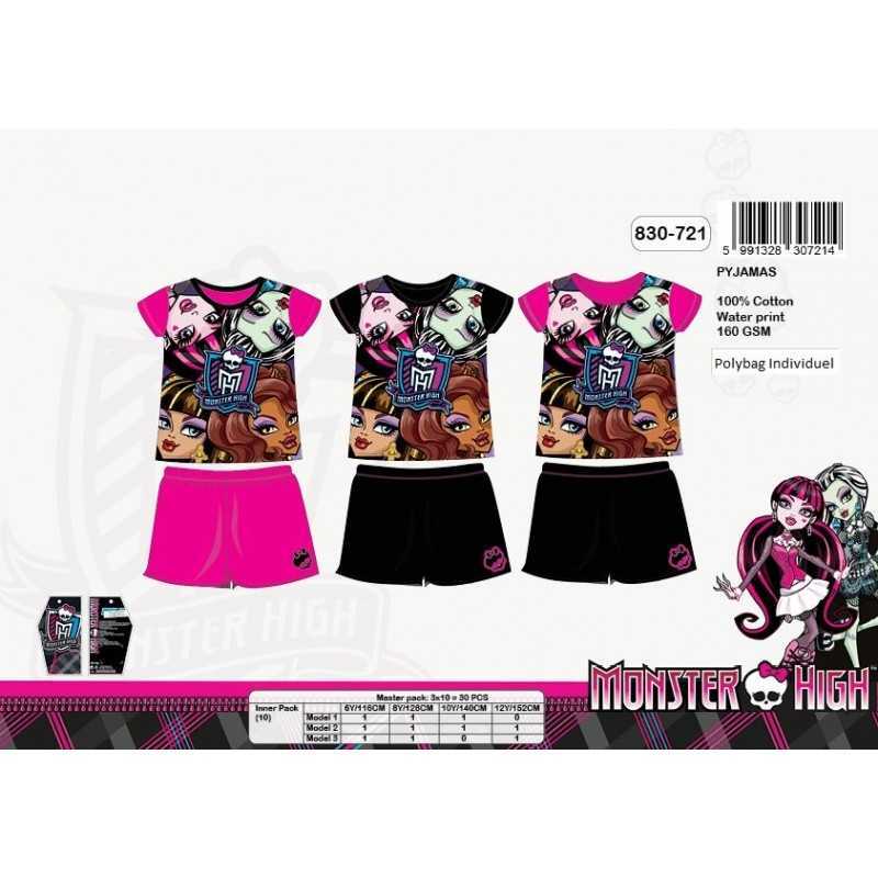 Kurzer Schlafanzug Monster High 830-721 - New discount.com Kurzer Schlafanzug Monster High 830-721 - New discount.com