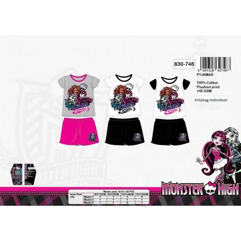 Kurzer Schlafanzug Monster High 830-748 - New discount.com
