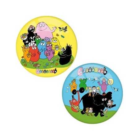 BALLON BARBAPAPA 2 MODELES JAUNE BLEU 14 CM P - New discount.com