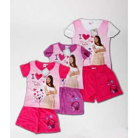Pijama largo Violetta -New discount.com