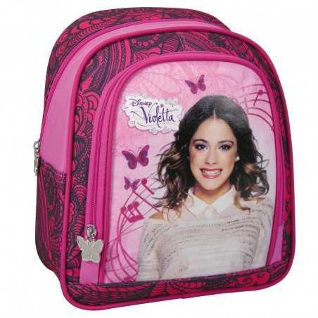 Mochila Violetta Disney 25 cm alta calidad -pl10vi13 -New discount.com