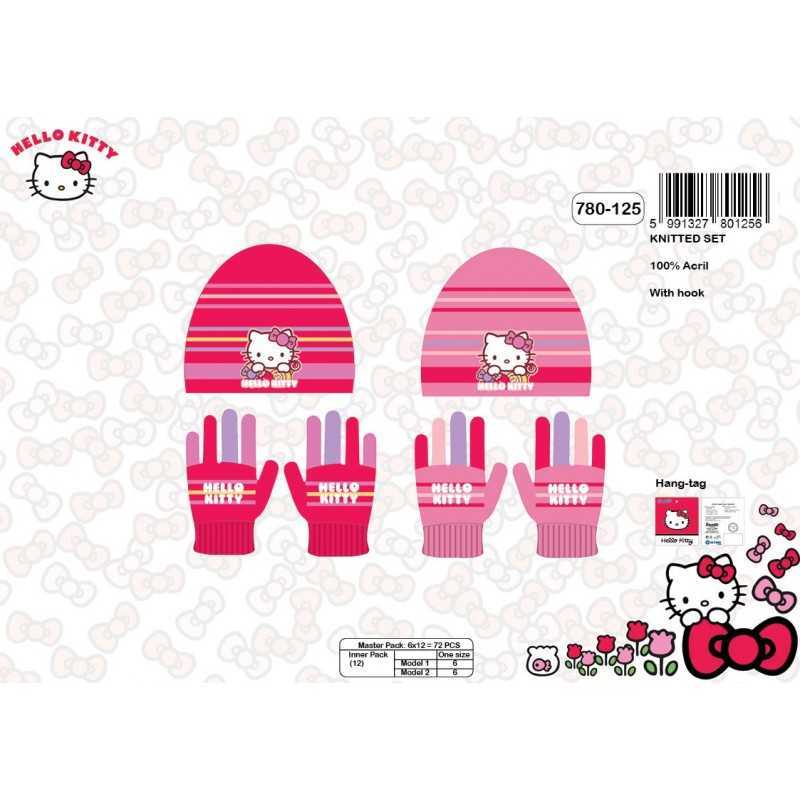 Hello Kitty Mütze und Handschuhe Set -780-125 - New discount.com