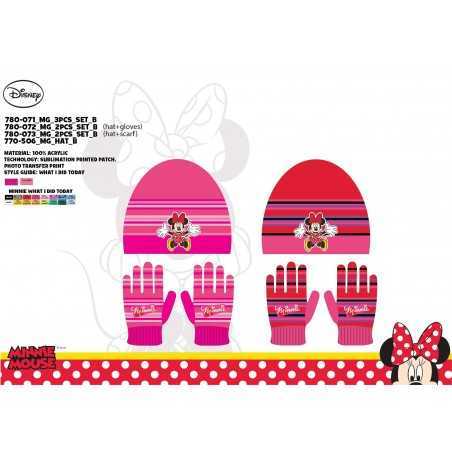Minnie Hat y Guantes Set -780-072 -New discount.com