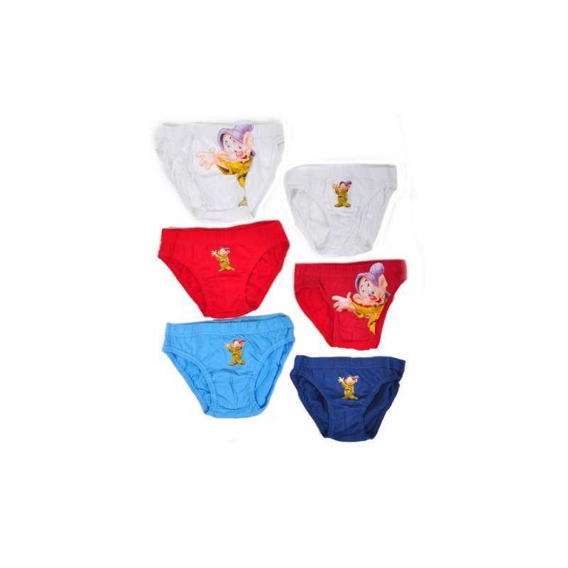 Caja de 3 Enanitos 7 Slips Disney - 730-116 -New discount.com Caja de 3 Enanitos 7 Slips Disney - 730-116 -New discount.com