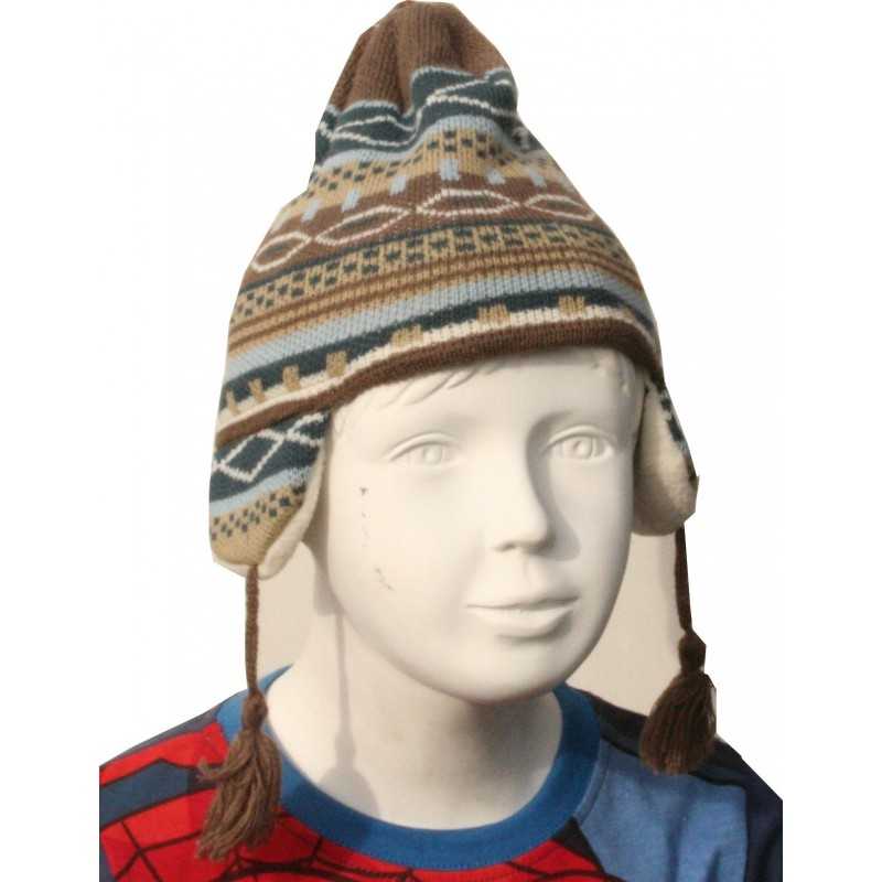 Bonnet bébé péruvien Enfants  - New discount.com