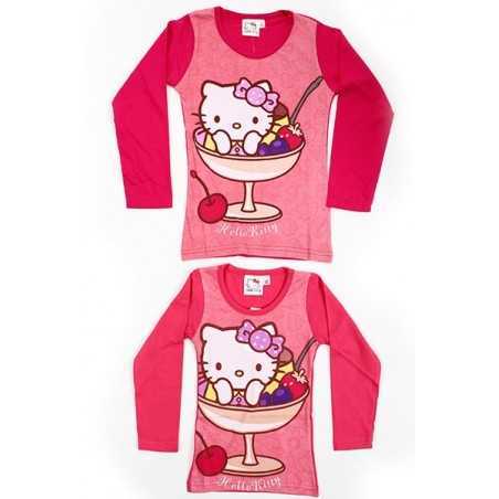 T-shirt Hello Kitty manches longues - New discount.com