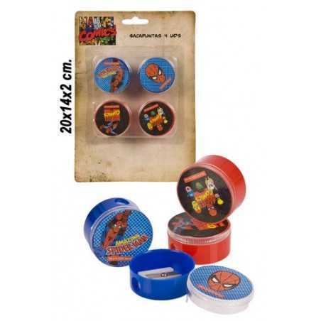 Lápiz Spiderman 4 tamaños blister -New discount.com