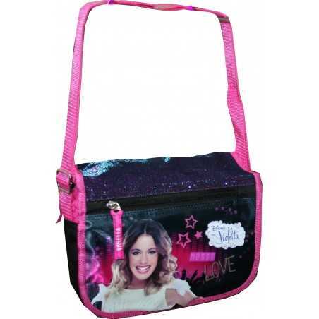 Schultertasche mit Disney Violetta-Überschlag - New discount.com