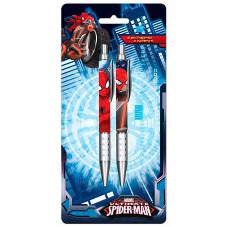 Bolígrafos retráctiles Spiderman -New discount.com