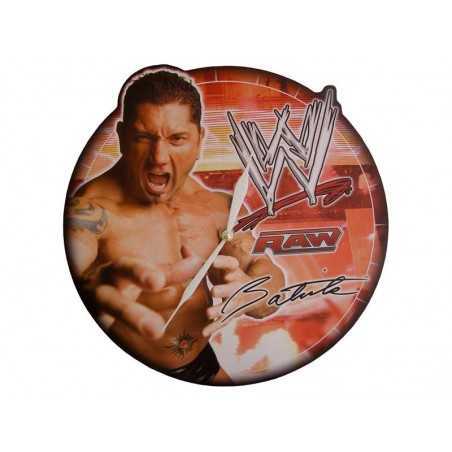 Pendule murale en Bois WWE BATISTA - New discount.com