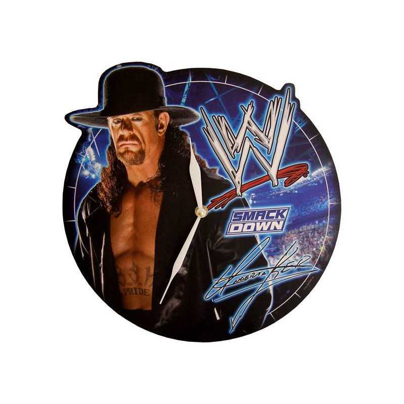 Pendule murale en Bois WWE UNDERTAKER - New discount.com