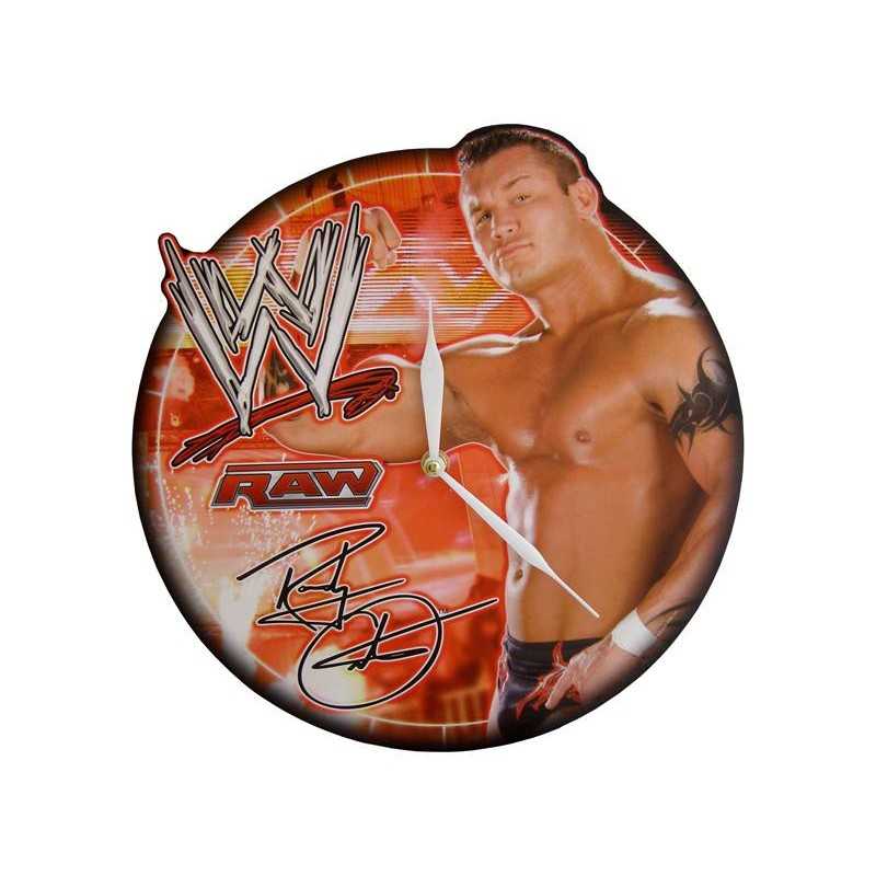 Pendule murale en Bois WWE RANDY ORTON - New discount.com