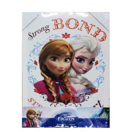 Lienzo impreso con héroes - la reina de las nieves - olaf -New disc...