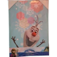 Canvas painting printed with heroes - the snow queen - olaf, New di...