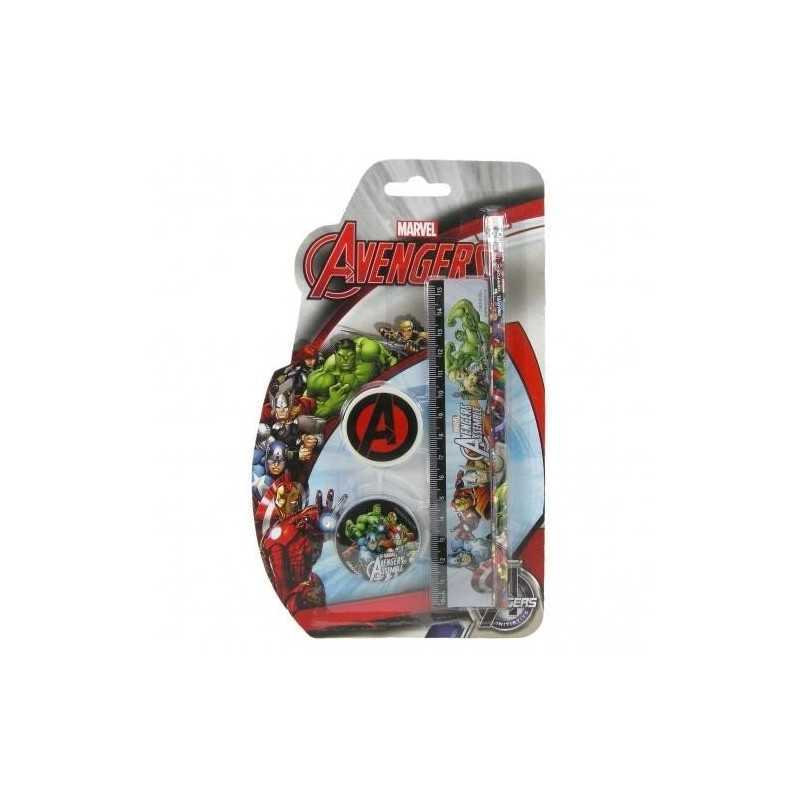 SET 4 PIÈCES AVENGERS - New discount.com