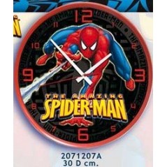 Reloj de pared spiderman -New discount.com