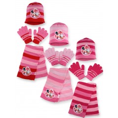 Set da 3 pezzi Minnie Disney CAP + GUANTI + SCIARPA Minnie Disney -...