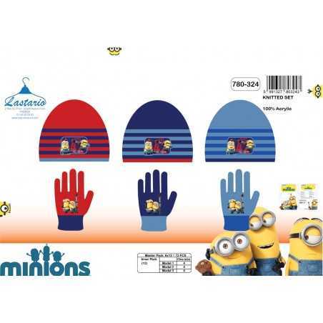 Set de guantes y gorros minions -New discount.com