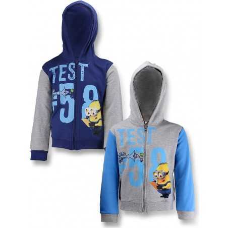 Sudadera con cremallera con capucha Minions -New discount.com