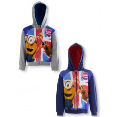 Sweat Minions à capuche zippé - 990-579 - New discount.com